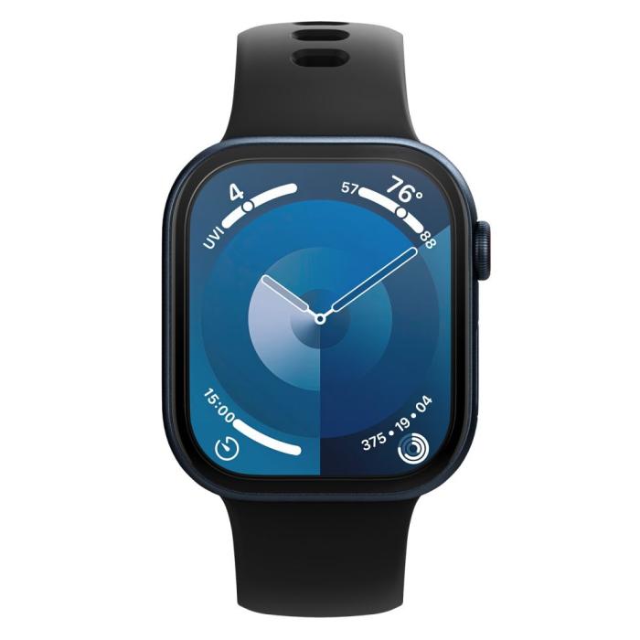 Bild 2, Spigen Spigen Apple Watch 11/10 46 mm 2-PACK Skärmskydd 