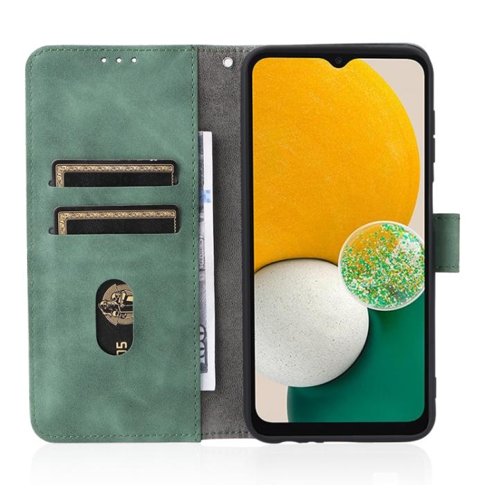 Bild 6,  Samsung Galaxy A13 4G Fodral Skin Touch Grön - Teknikhallen.se