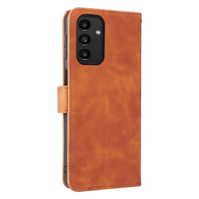 Bild 3,  Samsung Galaxy A13 4G Fodral Skin Touch Brun - Teknikhallen.se