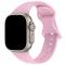 ColorPop Silikon Armband Butterfly Apple Watch 41/40/38 mm (M/L) Lavender - Teknikhallen.se