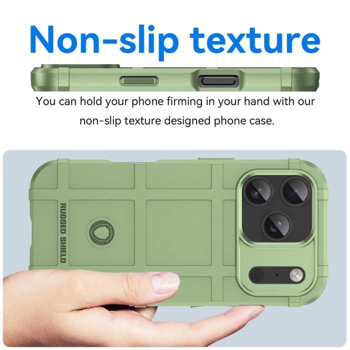 Bild 5,  iPhone 18 Pro / 17 Pro Skal Robust Grön - Teknikhallen.se