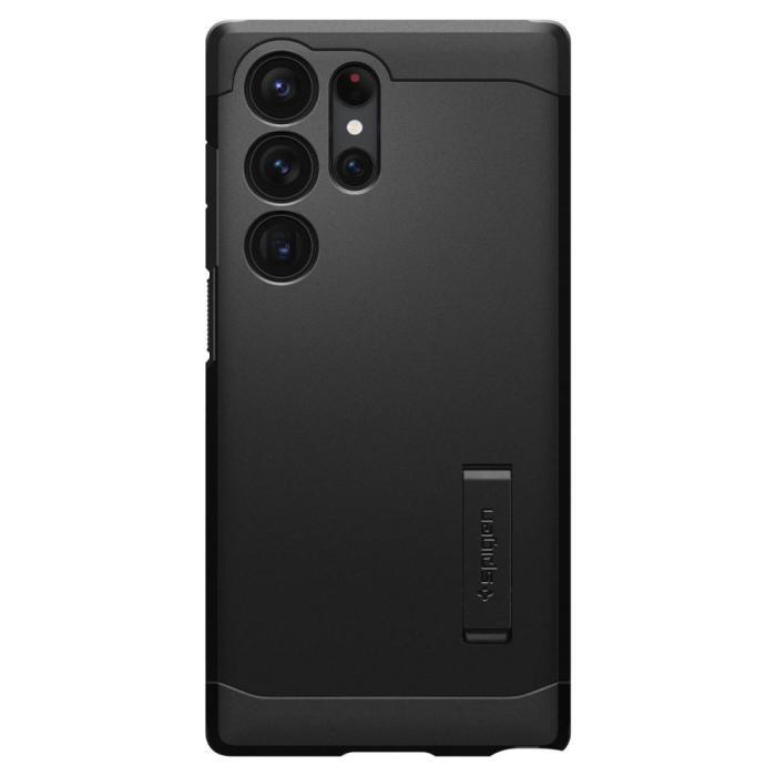 Bild 2, Spigen Spigen Galaxy S23 Ultra Skal Tough Armor Svart - Teknikhallen.se