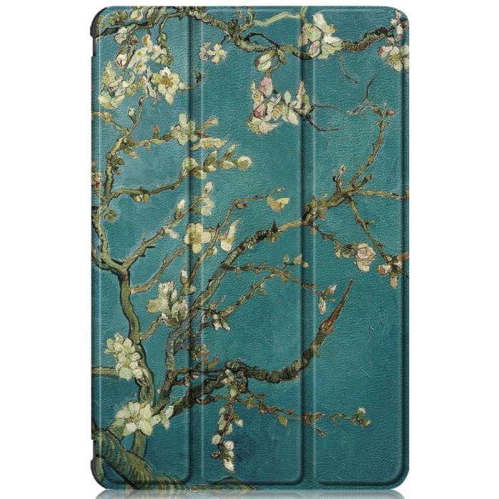 Bild 2,  Samsung Galaxy Tab A8 10.5 (2021) Fodral Tri-Fold Peach Blossom - Teknikhallen.se