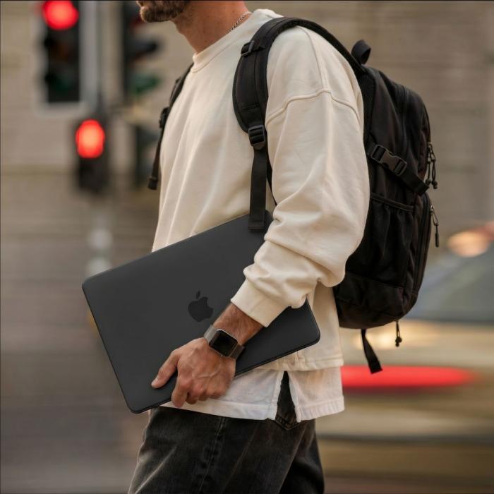 Bild 5, Tech-Protect Tech-Protect MacBook Neo 13 2026 Skal SoftShell Matt Svart - Teknikhallen.se