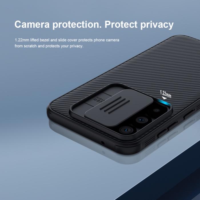 Bild 6, NILLKIN NILLKIN Samsung Galaxy S23 FE Skal CamShield Pro Grön - Teknikhallen.se