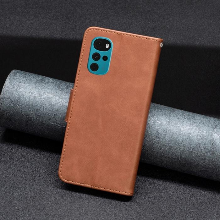 Bild 6,  Motorola Moto G22 Fodral Shark Solid Brun - Teknikhallen.se