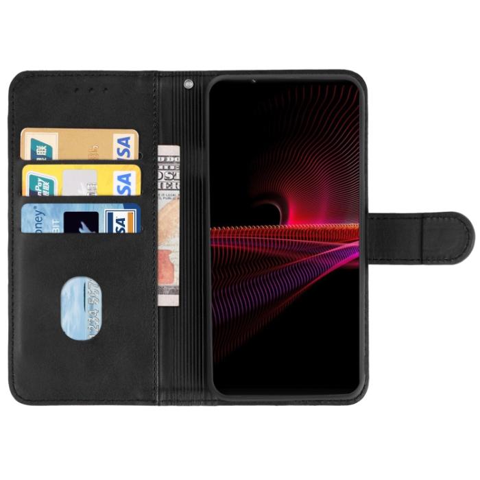 Bild 3,  Sony Xperia 1 IV Fodral Läder Svart - Teknikhallen.se
