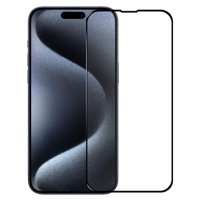 Bild 5, NORTHJO NORTHJO iPhone 15 Pro Max Skärmskydd Heltäckande Härdat Glas - Teknikhallen.se