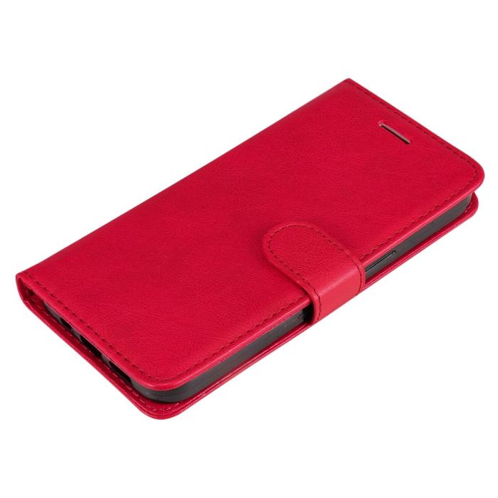 Bild 5,  Samsung Galaxy S24 Ultra Fodral Solid Läder Röd - Teknikhallen.se