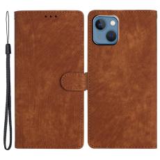  iPhone 15 Plus Fodral Skin Touch L&auml;der Brun - Teknikhallen.se