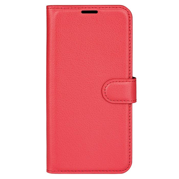 Bild 5,  OnePlus Nord 3 5G Fodral Litchi Textur Röd - Teknikhallen.se
