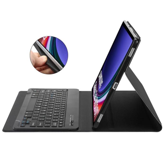 Bild 4, Tech-Protect Tech-Protect Galaxy Tab S9 FE Plus Fodral SC Tangentbord Svart - Teknikhallen.se