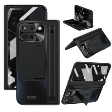  Google Pixel 9 Pro Fold Skal/Sk&auml;rmskydd Inkl. Penna Svart - Teknikhallen.se