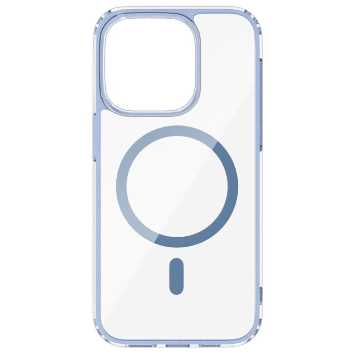 Bild 3, ColorPop ColorPop iPhone 15 Pro Skal CH MagSafe Transparent/Ljus Blå - Teknikhallen.se