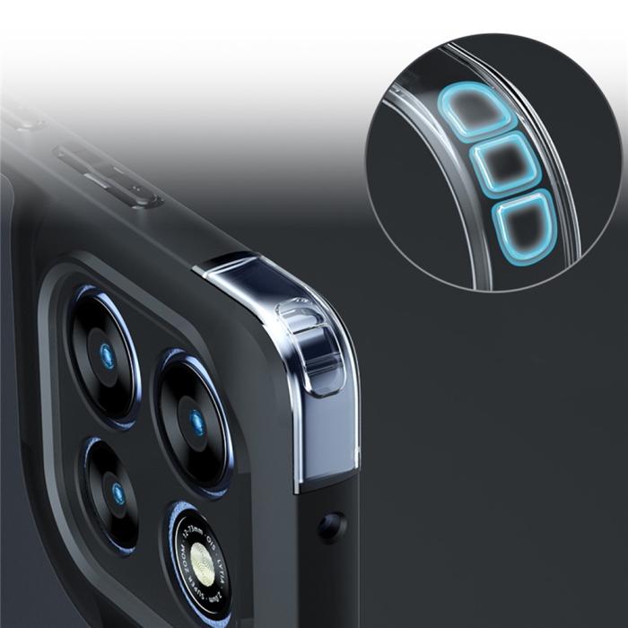 Bild 5,  Motorola Moto G86 Power / G86 5G Skal Hybrid Svart - Teknikhallen.se