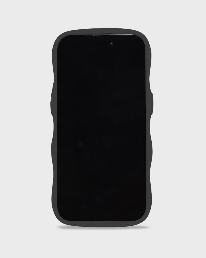 holdit holdit iPhone 15 Pro Skal Wavy Black Mirror - Teknikhallen.se