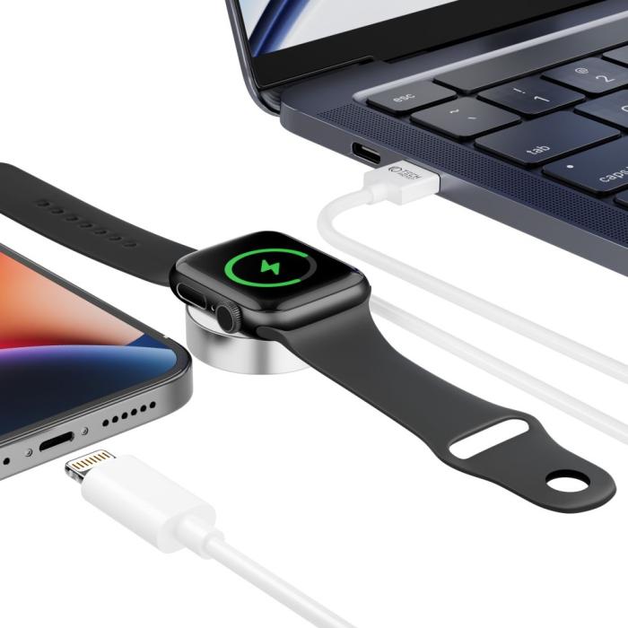 Bild 4, Tech-Protect Tech-Protect 1.5m 2in1 Trådlös Laddare För Apple Watch/iPhone - Teknikhallen.se