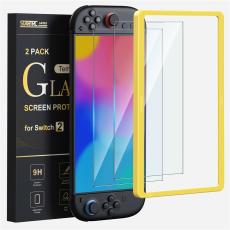  Nintendo Switch 2 2-PACK Sk&auml;rmskydd H&auml;rdat Glas - Teknikhallen.se