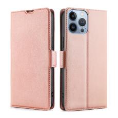  iPhone 14 Pro Fodral Slim Flip Ros&eacute;guld - Teknikhallen.se