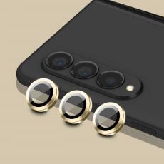 ENKAY ENKAY Galaxy Z Fold 4 Linsskydd H&auml;rdat Glas Guld - Teknikhallen.se