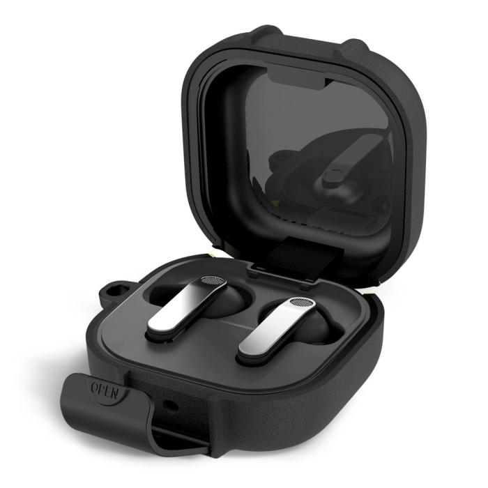 Bild 3, Tech-Protect Tech-Protect Galaxy Buds 4 / 4 Pro Skal Slim Hook Svart - Teknikhallen.se