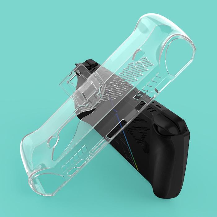 Bild 2,  ASUS ROG Ally X Skal Kickstand TPU Transparent - Teknikhallen.se
