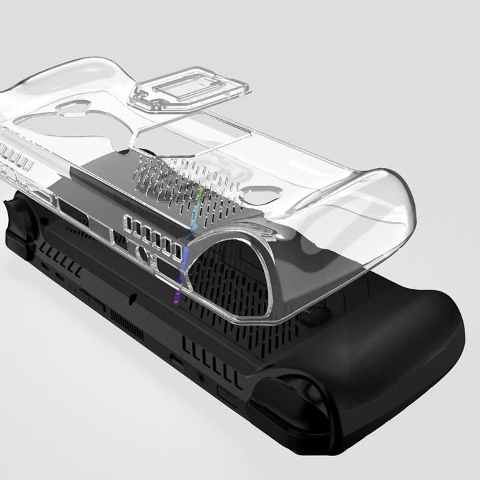 Bild 6,  ASUS ROG Ally X Skal Kickstand TPU Transparent - Teknikhallen.se