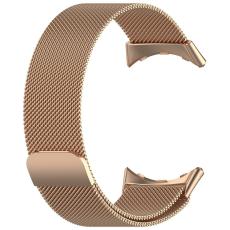  Google Pixel Watch 4 / 3 45 mm Armband Milanese Ros&eacute;guld - Teknikhallen.se