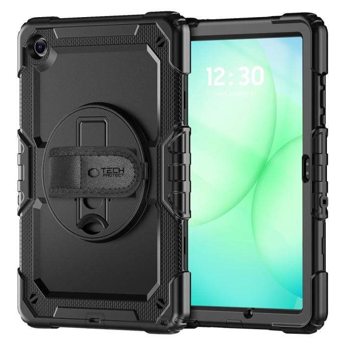 Bild 2, Tech-Protect Tech-Protect Galaxy Tab A11 Plus / A9 Plus Skal 360 Solid Svart - Teknikhallen.se