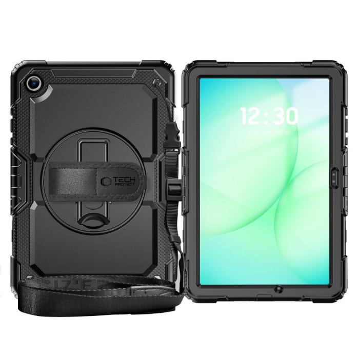 Bild 3, Tech-Protect Tech-Protect Galaxy Tab A11 Plus / A9 Plus Skal 360 Solid Svart - Teknikhallen.se