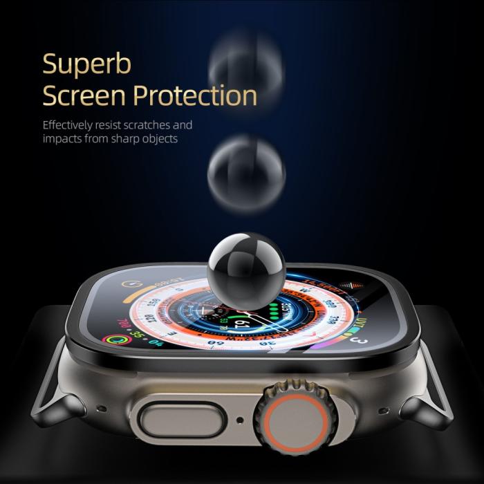 Bild 4, DUX DUCIS DUX DUCIS Apple Watch Ultra 49 mm Skärmskydd Aluminium Ram Svart - Teknikhallen.se