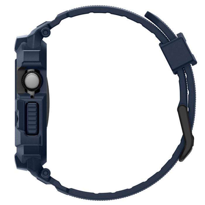 Bild 5, Spigen Spigen Apple Watch 11/10 42 mm Skal/Armband Rugged Armor 'Pro' - Teknikhallen.se