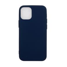  iPhone 12 / 12 Pro - Matt TPU Skal - M&ouml;rk Bl&aring; - Teknikhallen.se