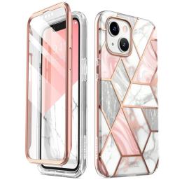 Supcase Supcase iPhone 15 Plus / 14 Plus Skal Cosmo Marble - Teknikhallen.se