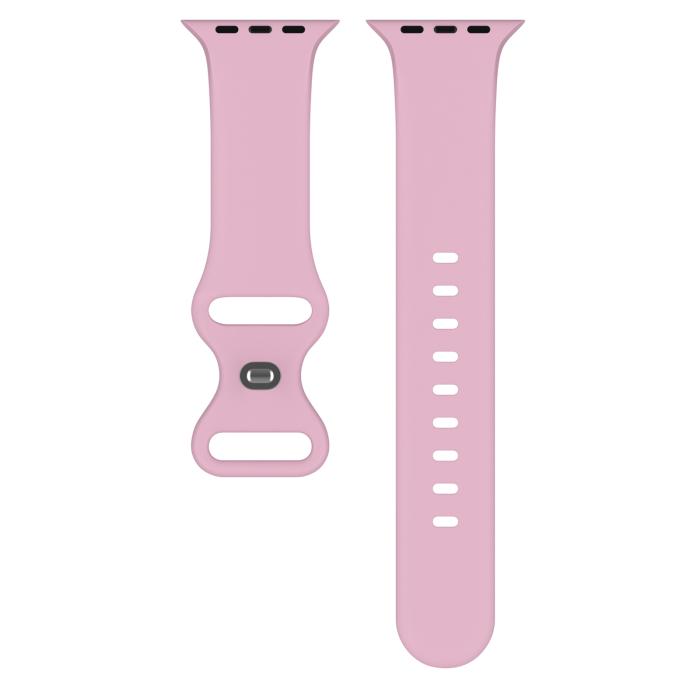 Bild 3, ColorPop Silikon Armband Butterfly Apple Watch 42/44/45/46/49 mm (M/L) Lavender - Teknikhallen.se