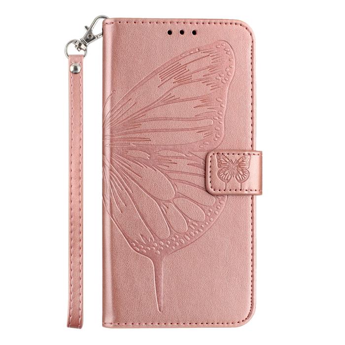 Bild 3,  Samsung Galaxy A27 5G Fodral Fjäril Roséguld - Teknikhallen.se