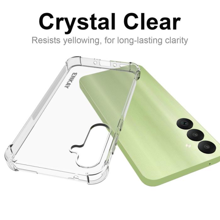 Bild 5, ENKAY ENKAY Samsung Galaxy A35 5G Skal Shockproof TPU Transparent - Teknikhallen.se