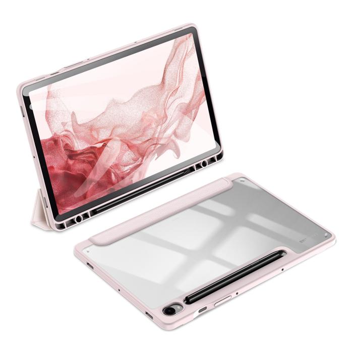 Bild 2, DUX DUCIS DUX DUCIS Galaxy Tab S9 Fodral TOBY Tri-Fold Rosa - Teknikhallen.se
