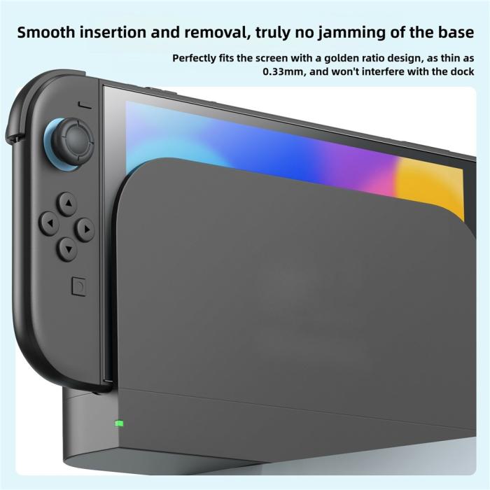 Bild 6,  Nintendo Switch 2 2-PACK Skärmskydd Härdat Glas - Teknikhallen.se