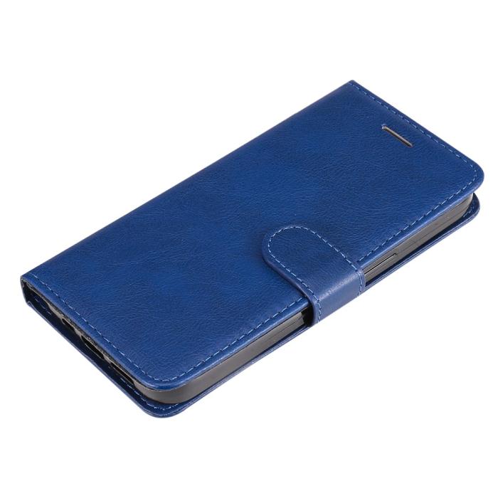 Bild 5,  Samsung Galaxy S24 Ultra Fodral Solid Läder Blå - Teknikhallen.se