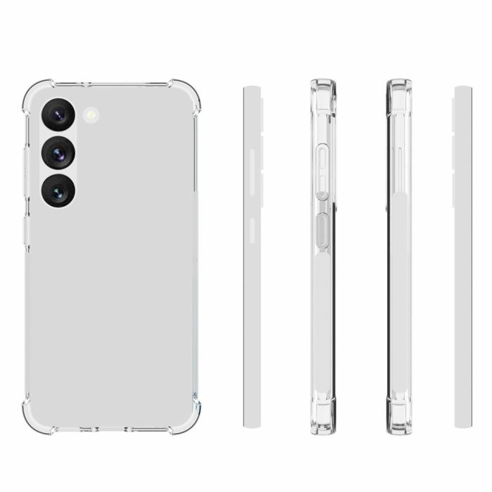 Bild 3,  Samsung Galaxy S25 Plus Shockproof TPU Transparent Skal - Teknikhallen.se