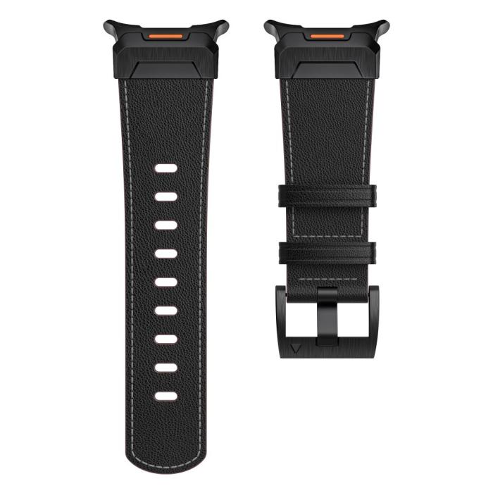 Bild 3, Tech-Protect Tech-Protect Galaxy Watch Ultra (2025) / 47 mm Läder Armband Delta - Teknikhallen.se