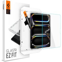 Spigen Spigen iPad Pro 13 2024 Skärmskydd "Ez Fit" Glas.tR Transparent - Teknikhallen.se