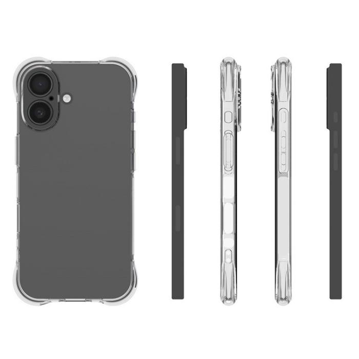 Bild 5,  iPhone 17 Skal Shockproof TPU Transparent - Teknikhallen.se