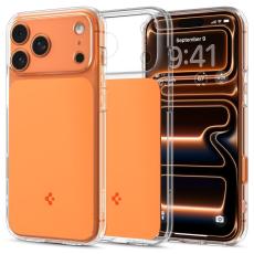 Spigen Spigen iPhone 17 Pro Skal MagSafe Ultra Hybrid "T" Glossy Orange - Teknikhallen.se