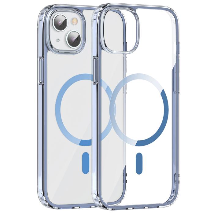 Bild 2, ColorPop ColorPop iPhone 15 Skal CH MagSafe Transparent/Ljus Blå - Teknikhallen.se