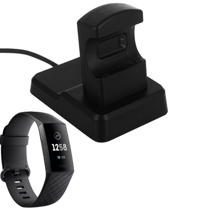 Bild 3,  Fitbit Charge 3 / 4 Dockstation Trådlös USB Laddare - Teknikhallen.se