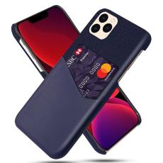 KSQ iPhone 12 / 12 Pro - KSQ Skal Med Kortfack - Bl&aring; - Teknikhallen.se