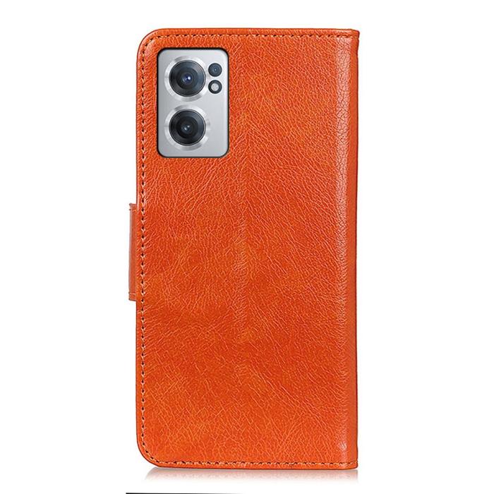 Bild 3,  OnePlus Nord CE 2 5G Fodral Split Läder Ljus Brun - Teknikhallen.se