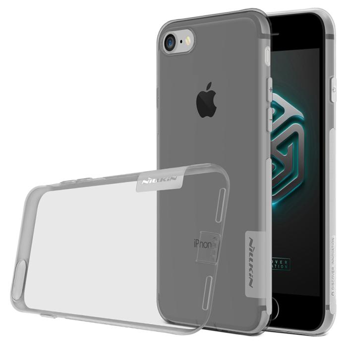 Bild 2, NILLKIN NILLKIN iPhone 7/8/SE Skal Nature TPU Grå - Teknikhallen.se